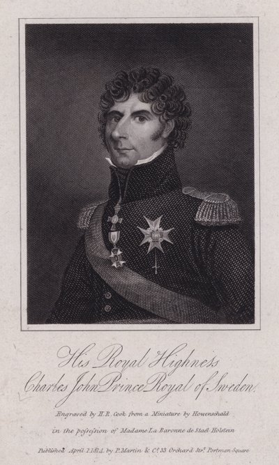 Prince Charles Jean de Suède, plus tard roi Charles Jean XIV - European School