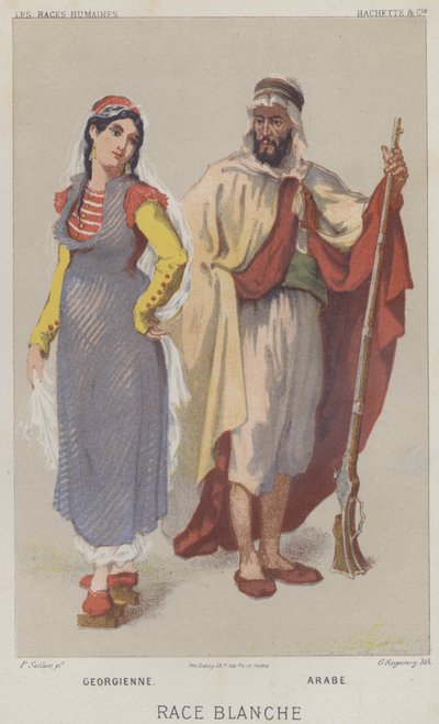 Race Blanche, Géorgienne, Arabe - European School