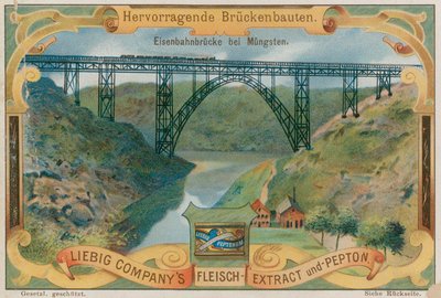 Pont ferroviaire à Müngsten, Allemagne - European School