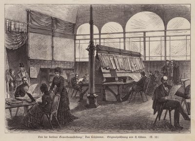 Salle de lecture à l