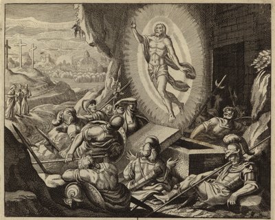 Résurrection de Jésus-Christ (gravure) - European School