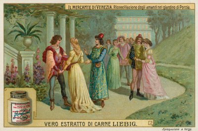 Réunion des amoureux dans les jardins de Portia - European School