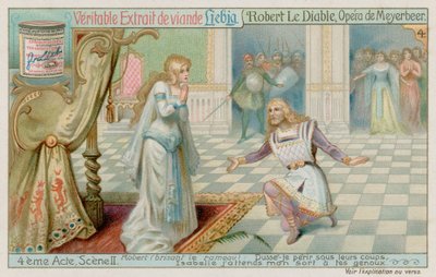 Robert avoue ses méfaits à la princesse Isabelle - European School