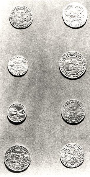 Sélection de 8 pièces de monnaie - European School