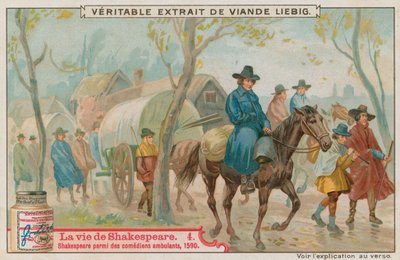Shakespeare avec des acteurs itinérants, 1590 - European School