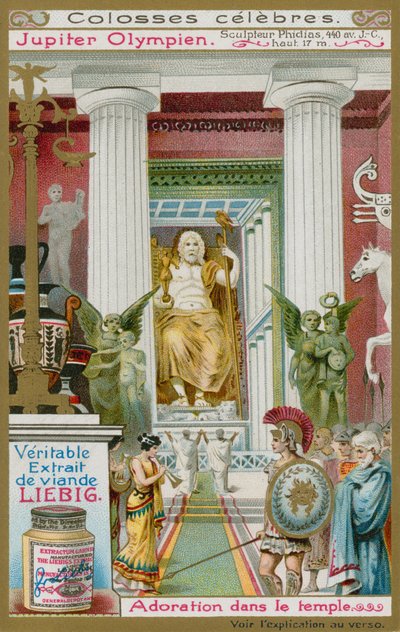 Statue de Jupiter par Phidias - European School