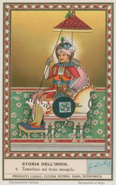Tamerlan sur le trône mongol - European School
