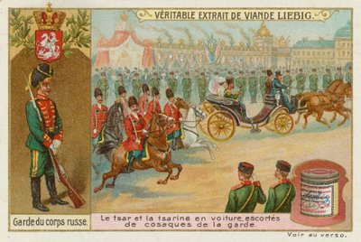 La Garde du corps cosaque du tsar et de la tsarine de Russie - European School