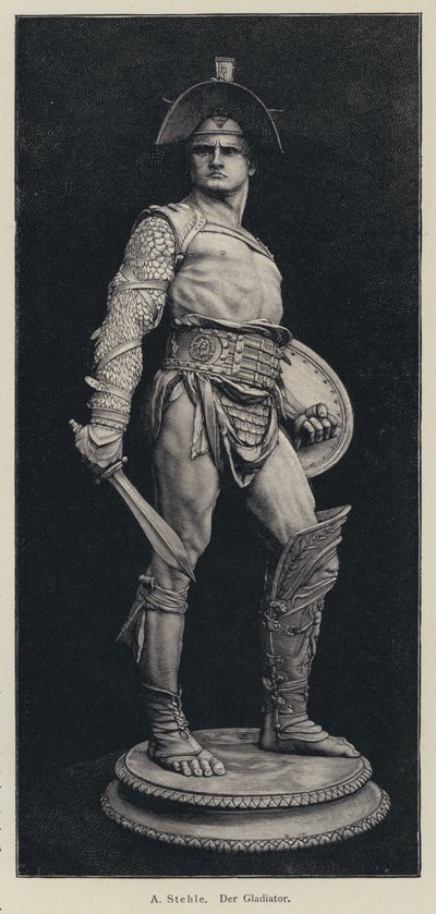 Le Gladiateur (gravure) - European School
