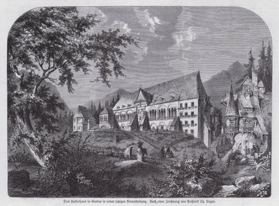 Le Kaiserhaus, palais impérial à Goslar, Allemagne - European School