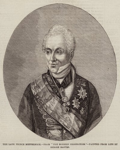 Feu le prince Metternich - European School