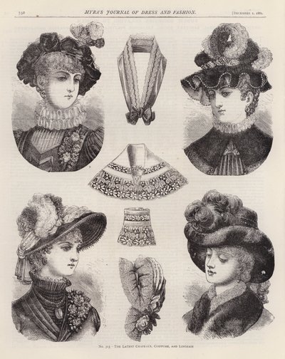 Les Derniers Chapeaux, Coiffures et Lingeries - European School