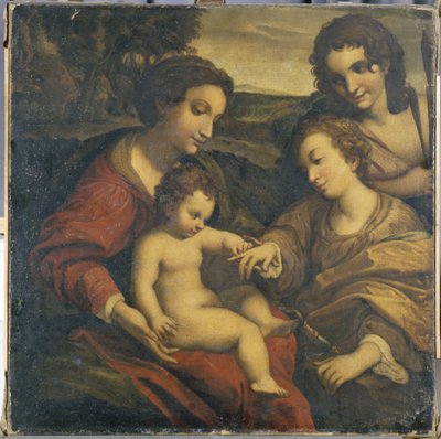 Le Mariage mystique de Sainte Catherine - European School