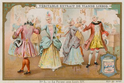 La Pavane sous le roi Louis XV - European School