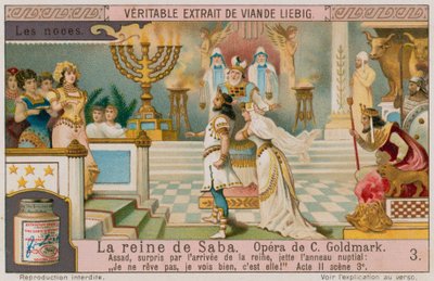 La reine de Saba interrompt le mariage d