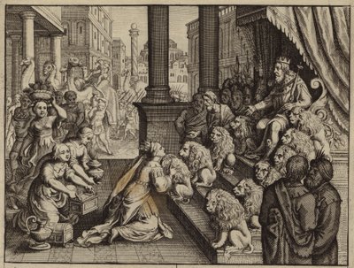 La reine de Saba visitant le roi Salomon avec des cadeaux - European School