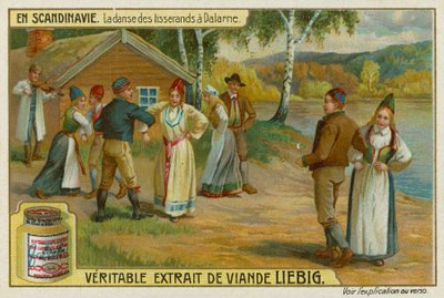 La danse des tisserands à Dalarna - European School