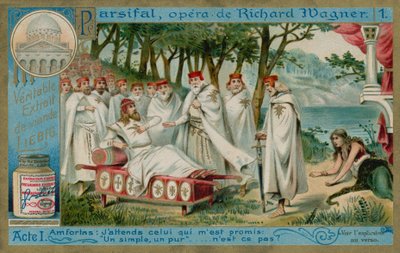 Amfortas blessé et les chevaliers du Saint Graal - European School