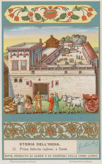 La première usine anglaise à Surat - European School