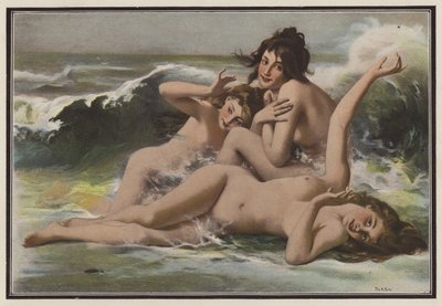 Trois femmes parmi les vagues - European School