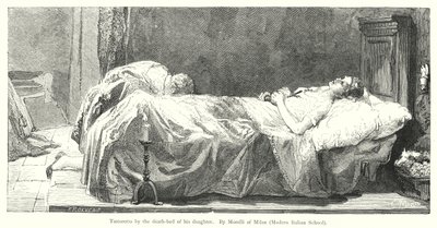 Tintoretto au chevet de sa fille - European School