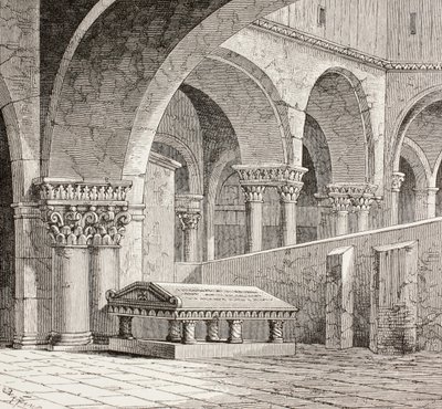 Tombe de Godefroy de Bouillon dans l