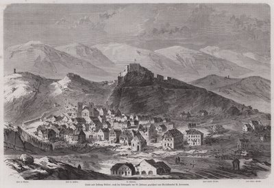 Ville et forteresse de Belfort, France, après sa reddition aux Allemands assiégeants, Guerre franco-prussienne - European School