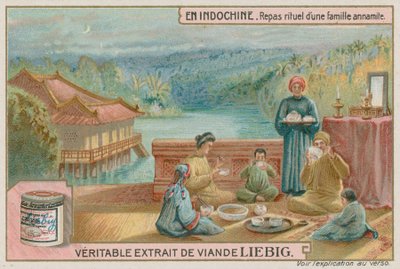 Repas familial traditionnel au Vietnam - European School