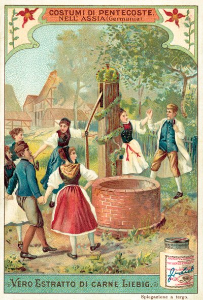 Célébrations traditionnelles de la Pentecôte en Hesse, Allemagne - European School