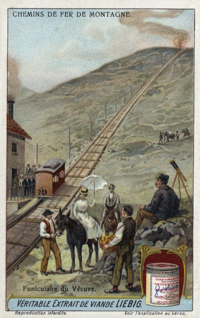Chemin de fer funiculaire du Vésuve, Italie - European School