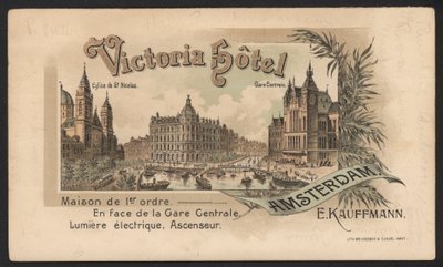 Hôtel Victoria, Amsterdam - European School