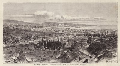 Vue de Valparaiso, Chili - European School