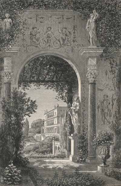 Villa romaine au temps d