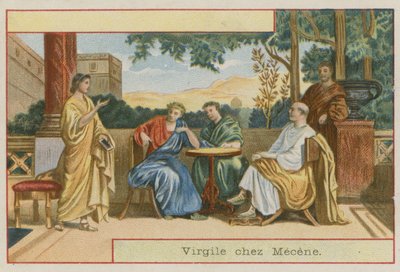 Virgile visitant Caius Mécène - European School