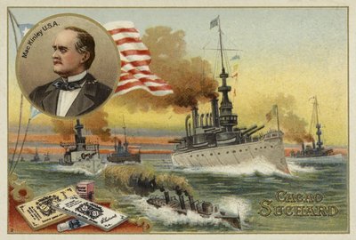 William McKinley, président des États-Unis, Guerre hispano-américaine, 1898 - European School