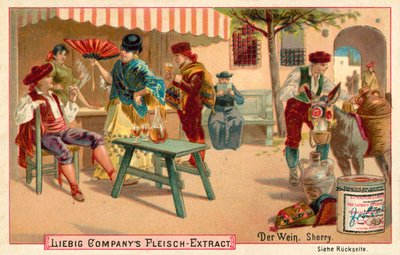 Vin : Xérès (chromolithographie) - European School
