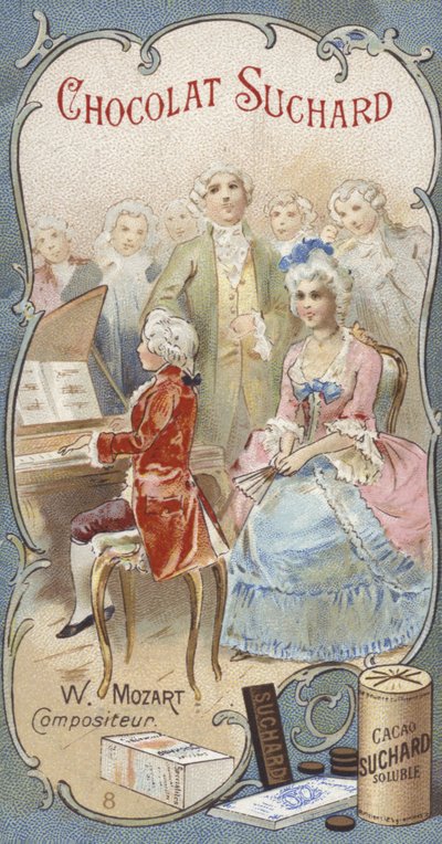 Wolfgang Amadeus Mozart, musicien et compositeur autrichien, enfant - European School
