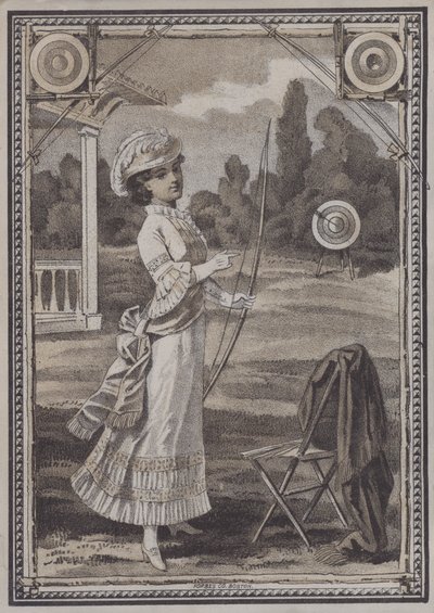 Femme faisant du tir à l