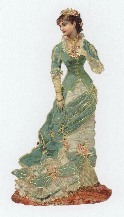 Femme en robe victorienne - European School
