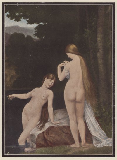 Femmes se baignant - European School