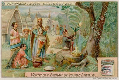 Culte des esprits dans un village - European School