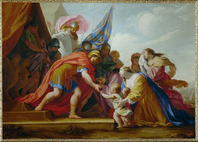 Volumnia et Verturie avant Coriolanus - Volumnia et Verturie avant Coriolanus - Volumnia et Verturie avant Coriolanus ... - Eustache (studio of) Le Sueur