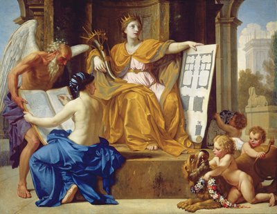 Allégorie de la magnificence, vers 1654 - Eustache Le Sueur