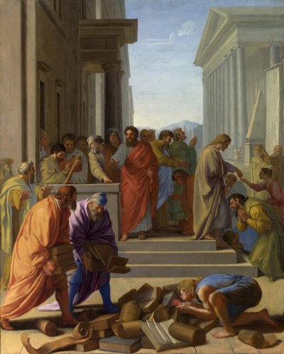 Saint Paul prêchant à Éphèse - Eustache Le Sueur