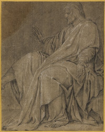 Étude pour Saint Louis guérissant les malades - Eustache Le Sueur
