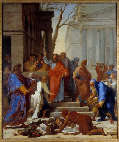 La Prédiction de Saint Paul à Éphèse Peinture d