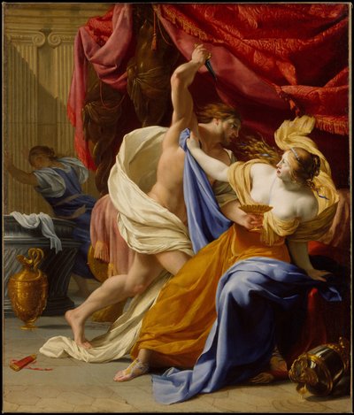 Le Viol de Tamar, c.1640 - Eustache Le Sueur