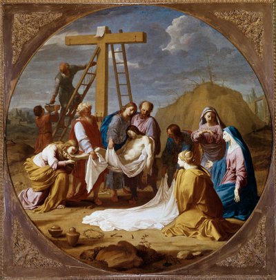 La déposition du Christ, vers 1651 - Eustache Le Sueur