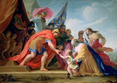 Volumnie et Véturie devant Coriolan - Eustache Le Sueur