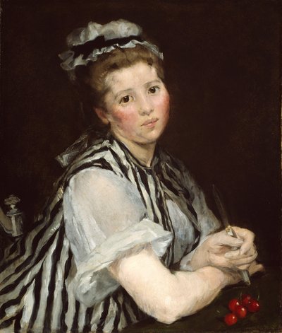 Fille avec des Cerises - Eva Gonzalès